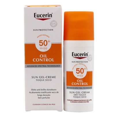 Eucerin Sun Protection 50+ Gel Creme Rostro Oil Control 50 Ml