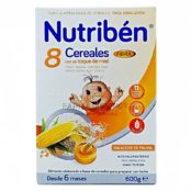 Nutriben 8 Cereales Y Miel Con Fibra 600 G
