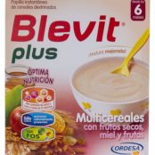 Blevit Plus Multicereales Con Frutos Secos 600Gr