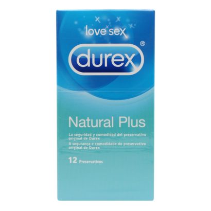 Durex Natural Plus Preservativos 12 Unidades