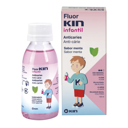 Fluor Kin Infantil Enjuague Bucal Semanal 100 Ml
