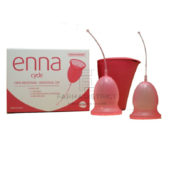 Enna Cycle Copa Menstrual 2 Uds Con Caja Esterizadora Talla L