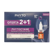 Phyto Phytocyane Pack 2 + 1 Tratamiento Anticaidas Mujer