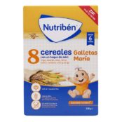 Nutriben 8 Cereales Y Miel Con Galleta Maria 600G