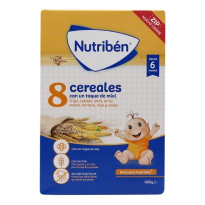 Nutriben 8 Cereales Y Miel 600G