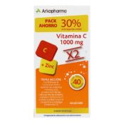 Arkopharma Pack Vitamina C 1000 Mg  40 Comprimidos Efervescentes