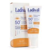 Ladival Piel Sensible Gel Crema Facial Con Color Oil Free Spf50+ 50 Ml
