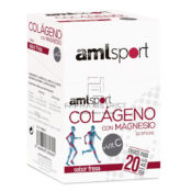 Aml Sport Colágeno Con Magnesio + Vit C 20 Sticks