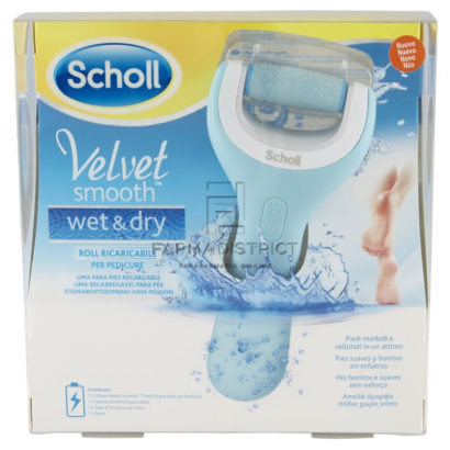 Dr Scholl Velvet Smooth Wet &Dry Lima Para Pies Recargable