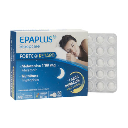 Epaplus Forte+ Retard Melatonina Con Triptofano  1.98 Mg 60 Comprimidos