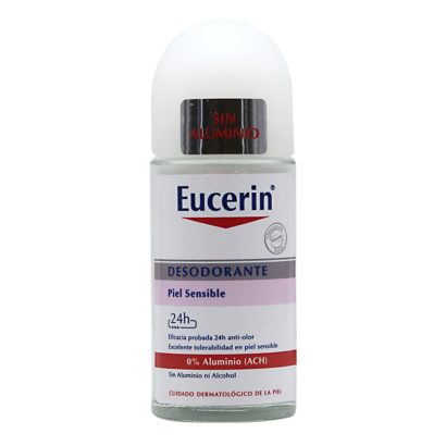 Eucerin Desodorante 0% Aluminio  Roll-On 50 Ml