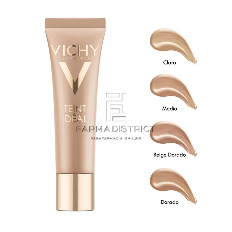  Comprar Vichy Teint Ideal Maquillaje Crema Tono Beige Dorado    0Ml