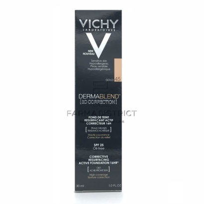 Vichy Dermablend 3D Correction 45 Gold 30Ml
