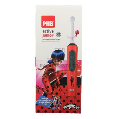 Phb Active Junior Cepillo Eléctrico Recargable Rojo