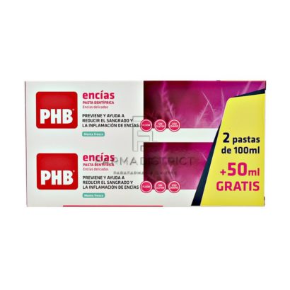 Phb Encias Pasta Dental 100 Pack 2 Unidades
