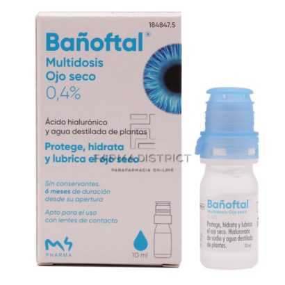 Bañoftal Multidosis Ojo Seco 0.4%  10Ml