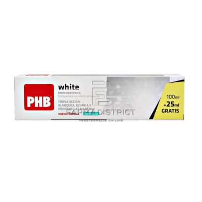 Phb White Pasta Dentifrica 100Ml