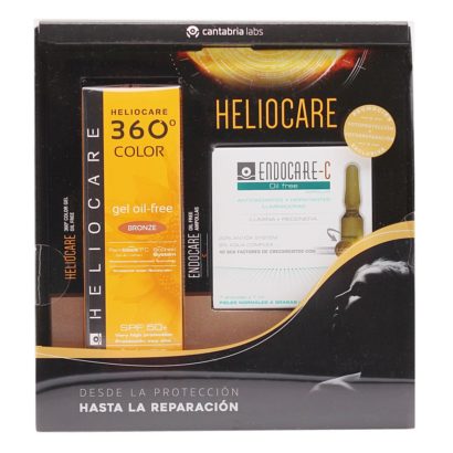 Heliocare 360º Gel Oil-Free Bronze 50Spf 50Ml + Regalo Endocare-C Oil Free 7 Ampollas