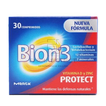 Frontal de Caja Bion 3 Protect comprimidos