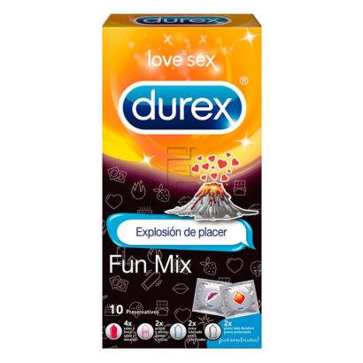 Caja de Preservativos Durex Emoji Fun Mix
