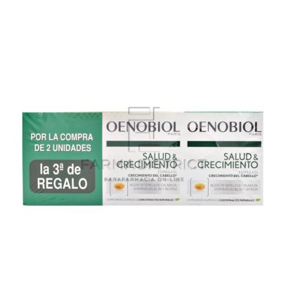 Oenobiol Capilar Salud Y Crecimiento Pack 3 X 30 Capsulas