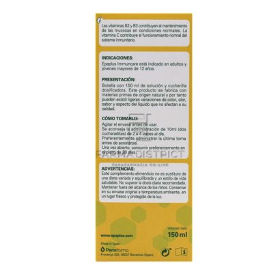 Epaplus Immuncare Jarabe Adulto caja 2