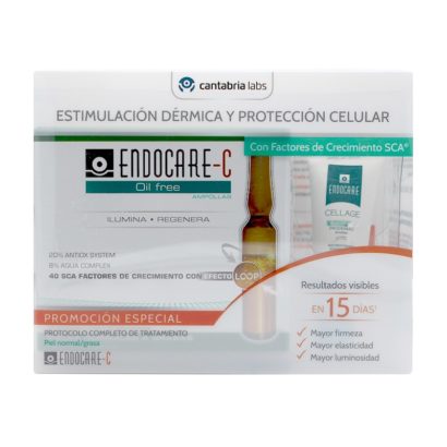 Endocare-C Oil Free 30 Ampollas + Regalo Prodermis Emulsión Day Spf30 15 Ml