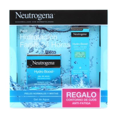 Neutrogena Pack  Hydro Boost Gel De Agua 50Ml + Contorno De Ojos 15Ml