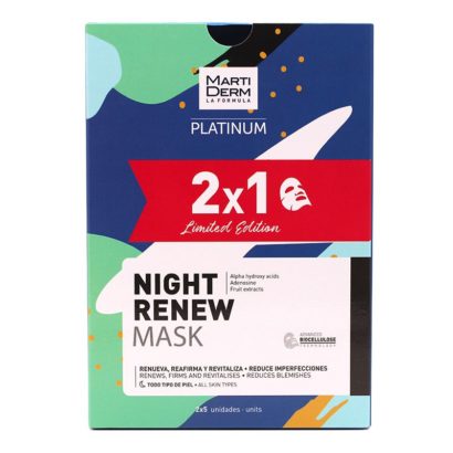 Martiderm Night Renew Mask 25Ml X 10 Unidades