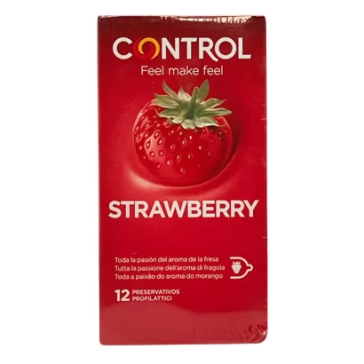 Control Strawberry 12 Preservativos