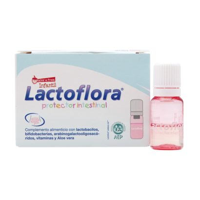 Lactoflora Protector Intestinal Infantil Fresa 7 Viales
