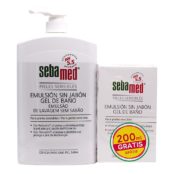 Sebamed Emulsion Sin Jabon Gel De Baño 1000Ml + Regalo 200Ml