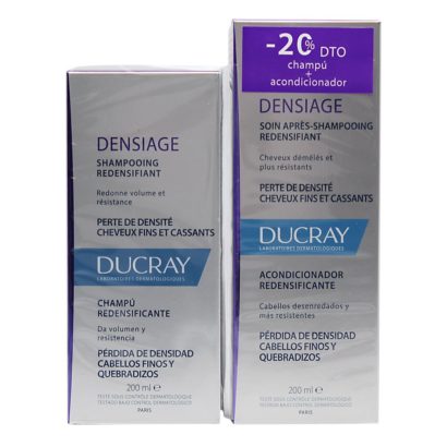 Ducray Densiage Pack Champú 200Ml + Acondicionador 200Ml