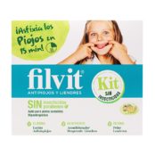 Filvit Kit Sin Insecticidas Locion Asfixiapiojos Acondicionador Desprendeliendres 125 Ml X 2 U