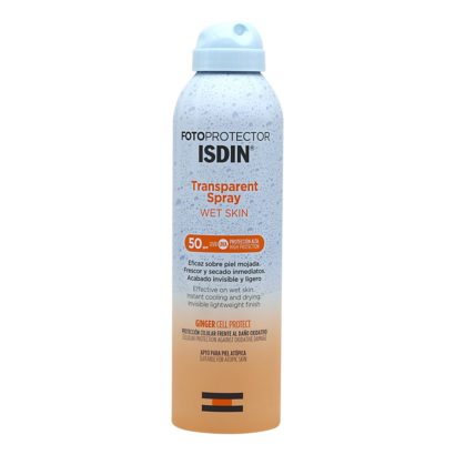 Isdin Fotoprotector Spray Transparente Wet Skin Spf50+ 250Ml