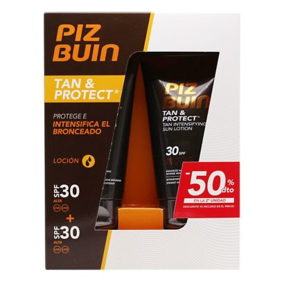 Piz Buin Pack Tan & Protect Locion Spf30 Duplo 2 X 150Ml