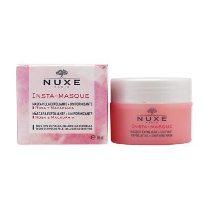 Nuxe Insta-Masque Mascarilla Exfoliante Rosa Y Macadamia 50 Ml