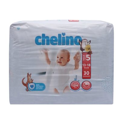 CHELINO PAÑAL INFANTIL TALLA 5 (13-18 KG) 30 UDS