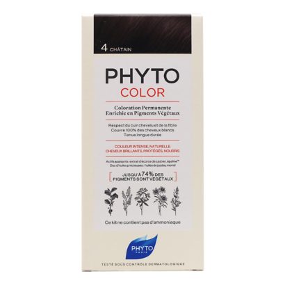 Phyto Color Tinte Permanente 4 Castaño