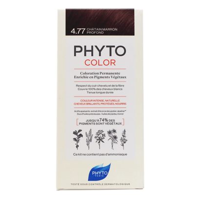 Phyto Color Tinte Permanente 4,77 Castaño Marron Intenso