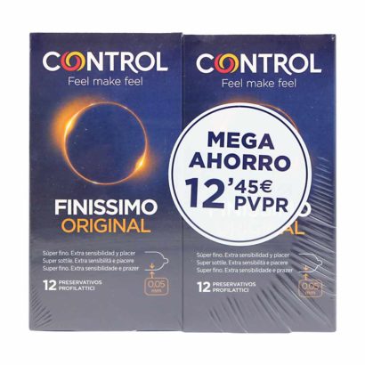 Control Finissimo Pack 2 X 12 Preservativos