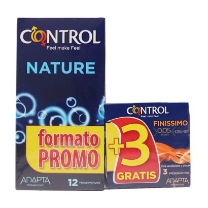 Control Nature 12 Preservativos + 3 Finissimos De Regalo