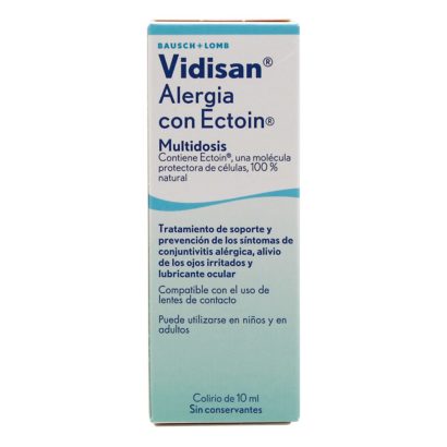 Vidisan Alergia Con Ectoin Colirio Multidosis 10 Ml