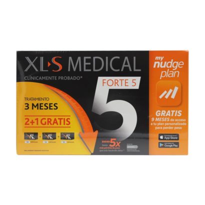 Xls Medical Forte 5 Pack Tratamiento 3 Meses