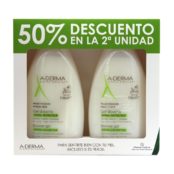 A-Derma Gel De Ducha Sin Jabón Hydra Protector Pack 2 X 500Ml