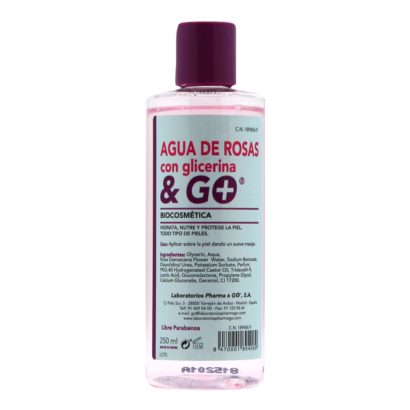 Pharma&Go Agua De Rosas Con Glicerina 250Ml
