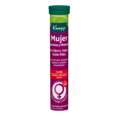 Kneipp Mujer Vitaminas Y Minerales 15 Comprimidos Efervescentes