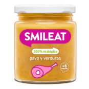 Smileat Tarrito De Pavo Y Verduras Ecologico 230G