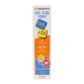 Arkopharma Vitamina C Y D3 1000  20 Comprimidos Efervescentes