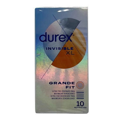 Durex Invisible Xl 10 Preservativos